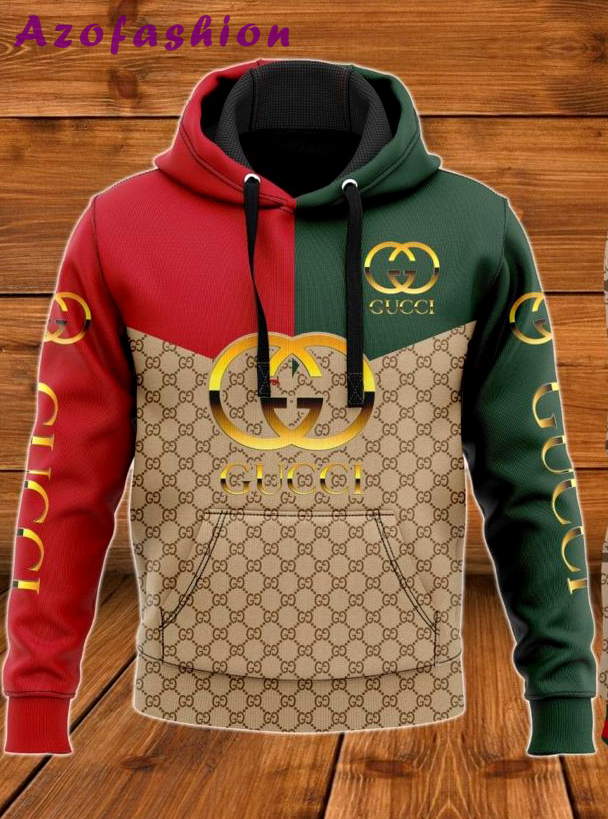 Gucci hot logo unisex hoodie luxury brand outfit for men women Hoodie 3D