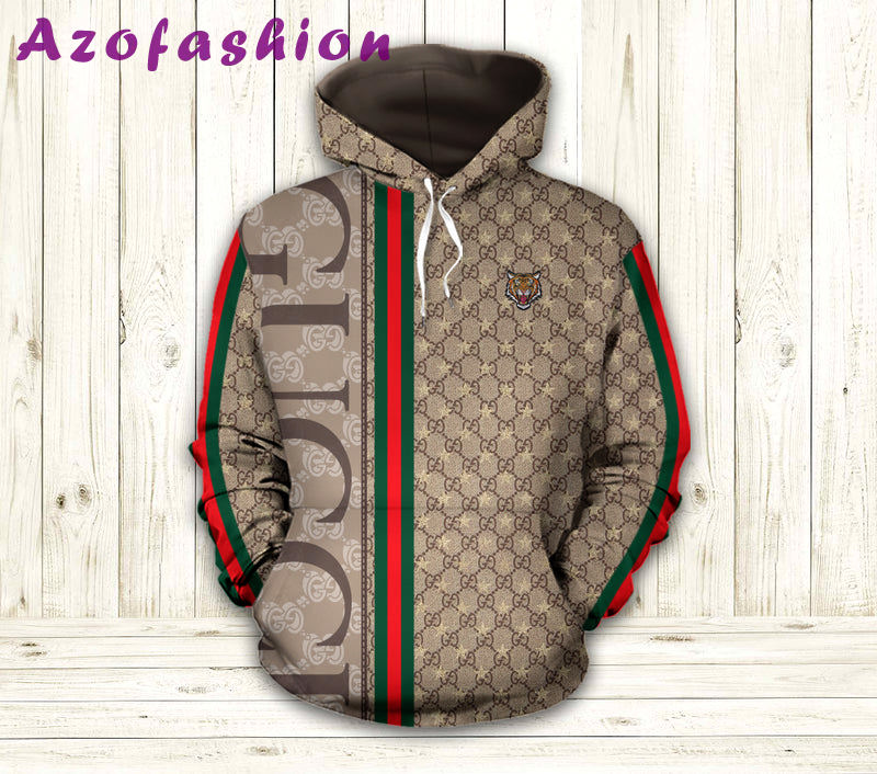 Gucci logo unisex hoodie for men women luxury brand outfit Hoodie 3D