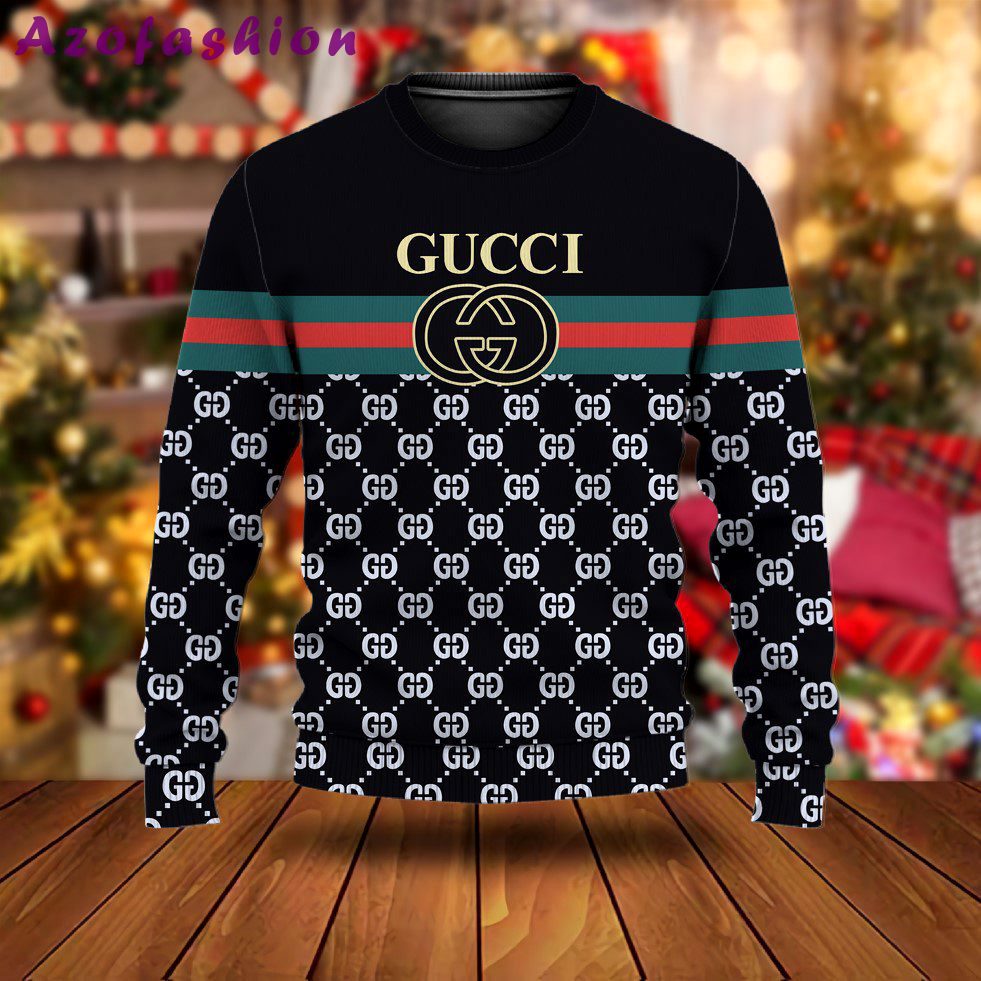 Gucci luxury ugly christmas sweaterhot 2025 style 151 Christmas Ugly Sweater