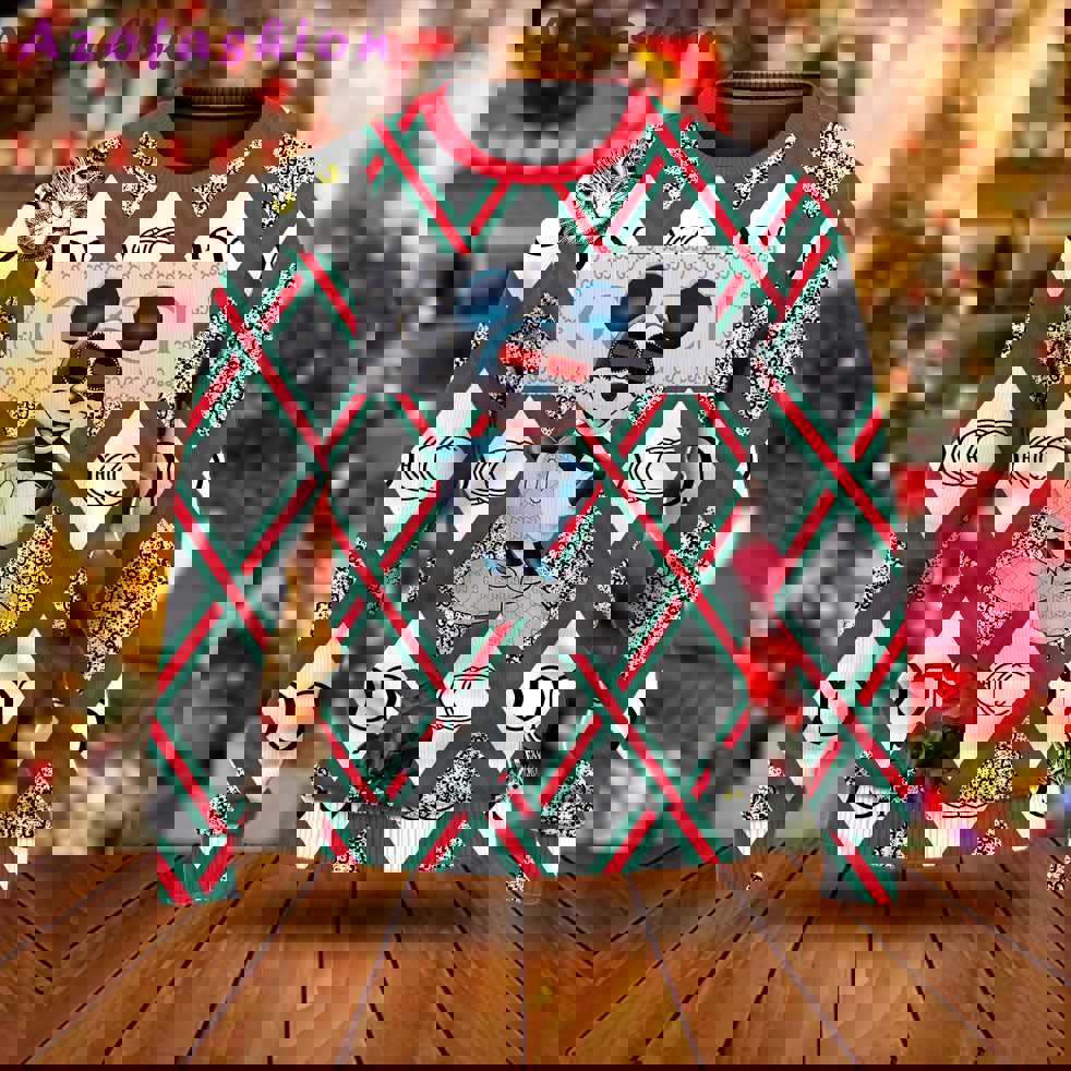 Gucci mickey mouse luxury ugly christmas sweater  hot 2024 style 149 Christmas Ugly Sweater