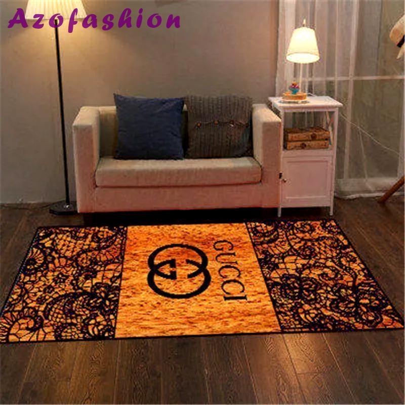 Gucci orange logo type 959. Upgrade Your Living Room with Luxury Home Decor: Area Carpets, Floor Decor, Door Mats, and Hot Gift Items with style a High-End Fashion Brand Rectangle Rug