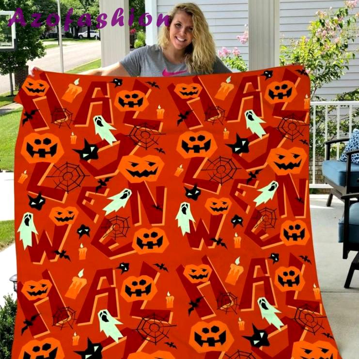 Halloween decorations happy halloween gift fleece blanket – quilt blanket fleece blanket, blanket sofa bed, 3d blanket Quilt Blanket