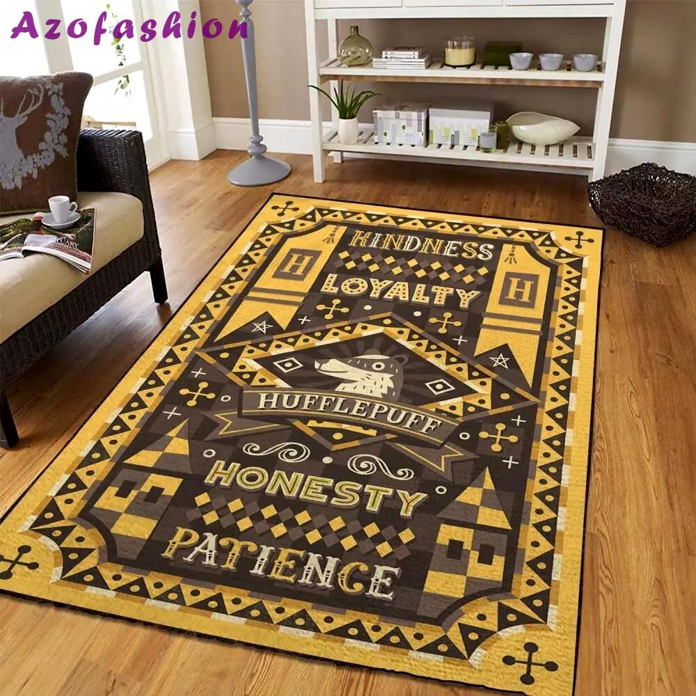 Harry potter hufflepuff house movie area rug living room 200305136 Rectangle Rug