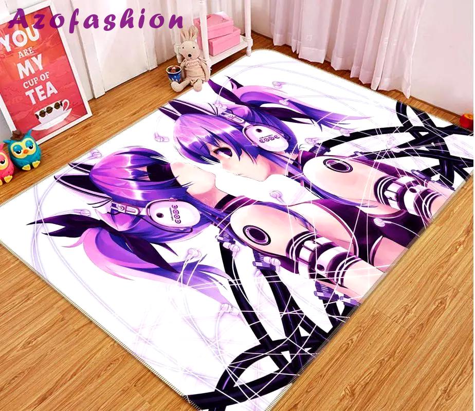 Hatsune miku anime 45 area rug living room and bed room rug rug regtangle carpet floor decor home decor Rectangle Rug