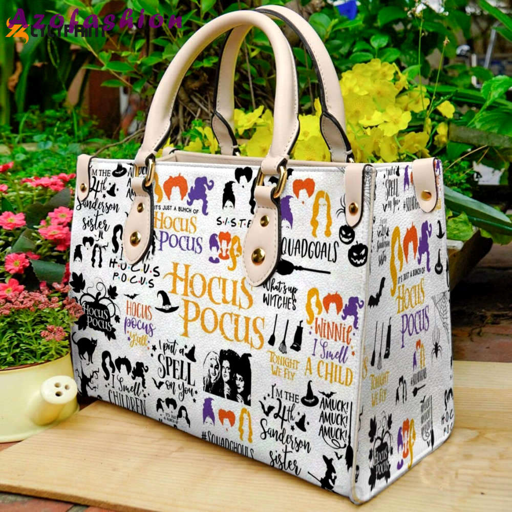Hocus pocus leather handbag gift for women 2699 Women Leather Hand Bag