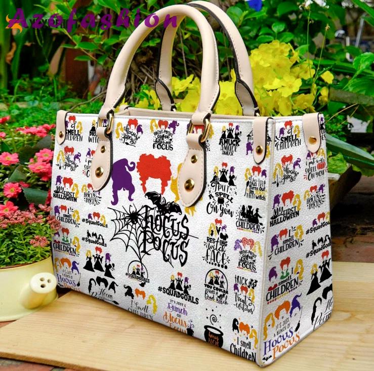 Hocus pocus leather handbag gift for women 450 Women Leather Hand Bag