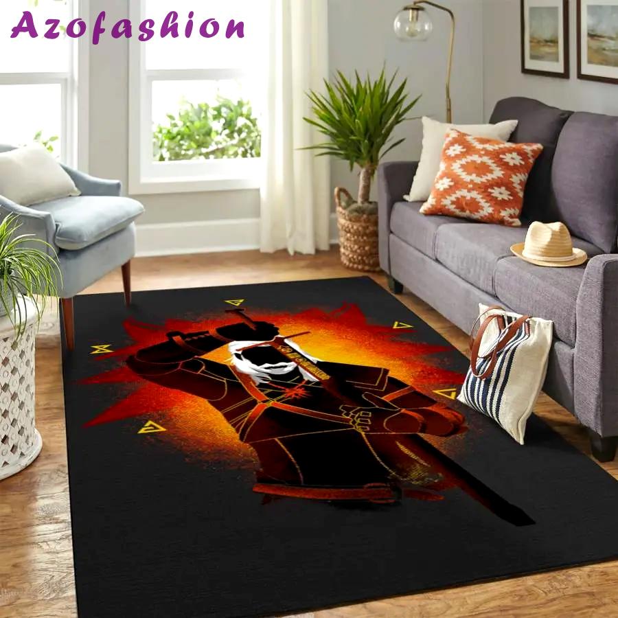 Home field area rug living room rug home decor Rectangle Rug