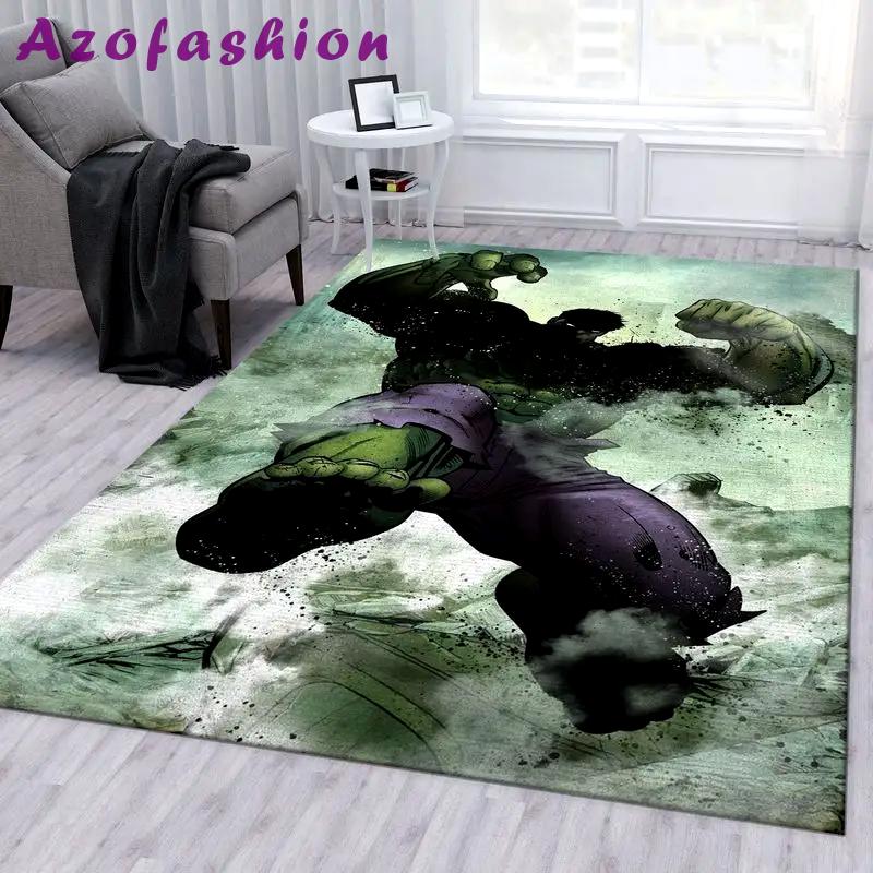 Hulk marvel superhero 4 area rug living room and bed room rug rug regtangle Rectangle Rug