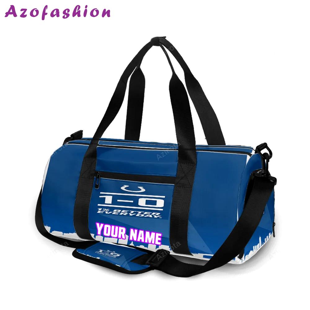 Indianapolis colts better everyday personalized name travel bag gym bag 100 Travel Bag
