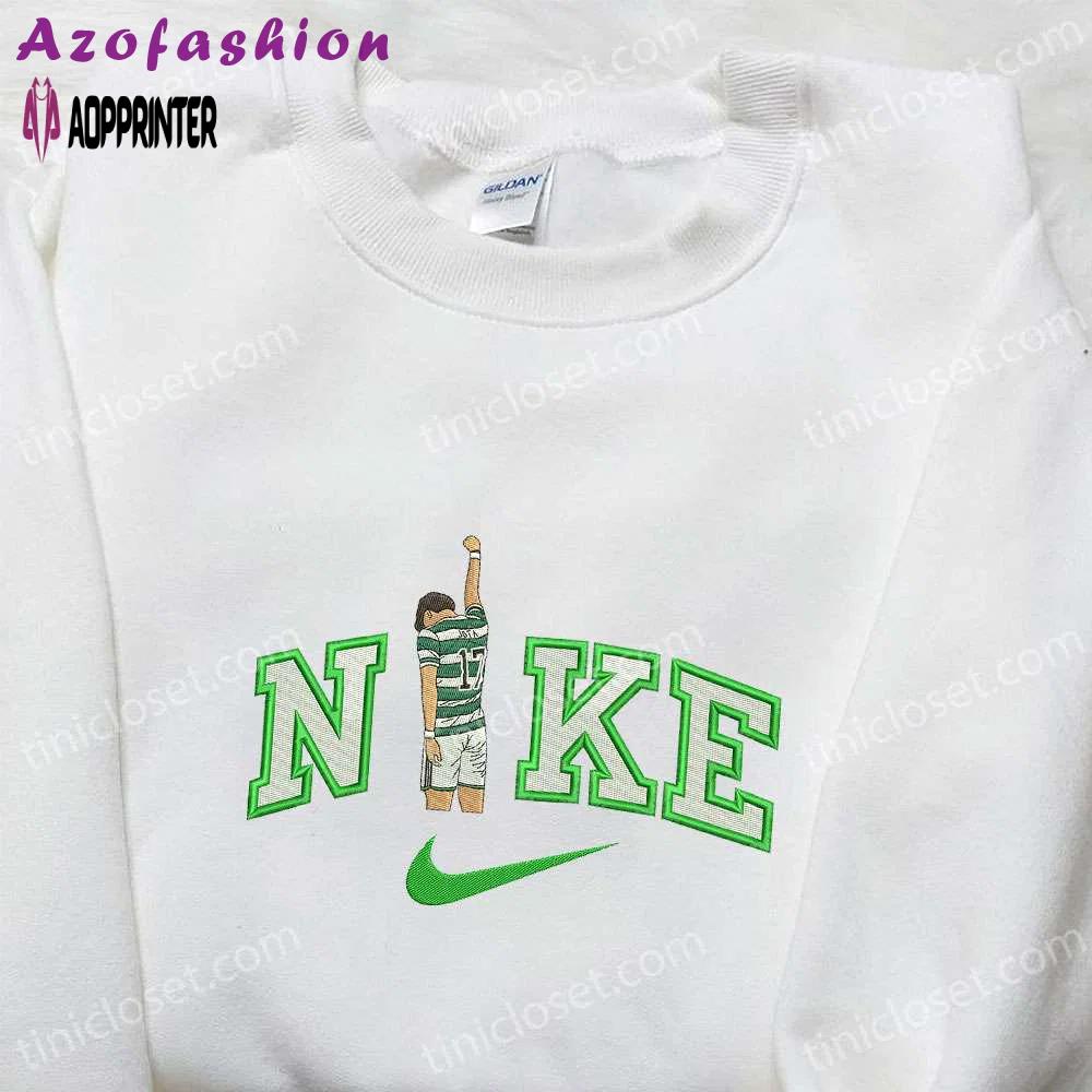 Jota 17 x nike embroidered tshirt – best gift for him nike inspired shirt Embroidered Shirt