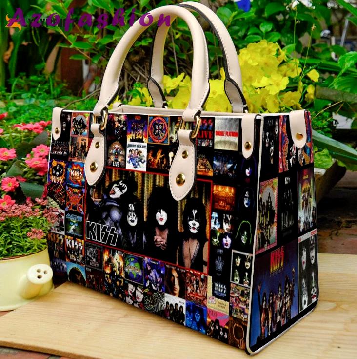 Kiss 3 leather handbag gift for women 595 Women Leather Hand Bag