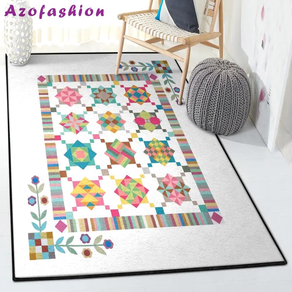 Lancaster county indoor outdoor carpet, amish with a twist rug Rectangle Rug