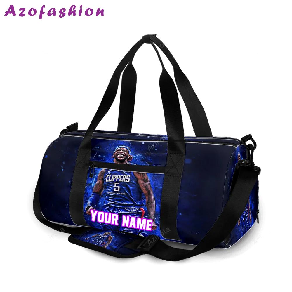 Los angeles clippers montrezl harrell 5 personalized name travel bag gym bag 1546 Travel Bag