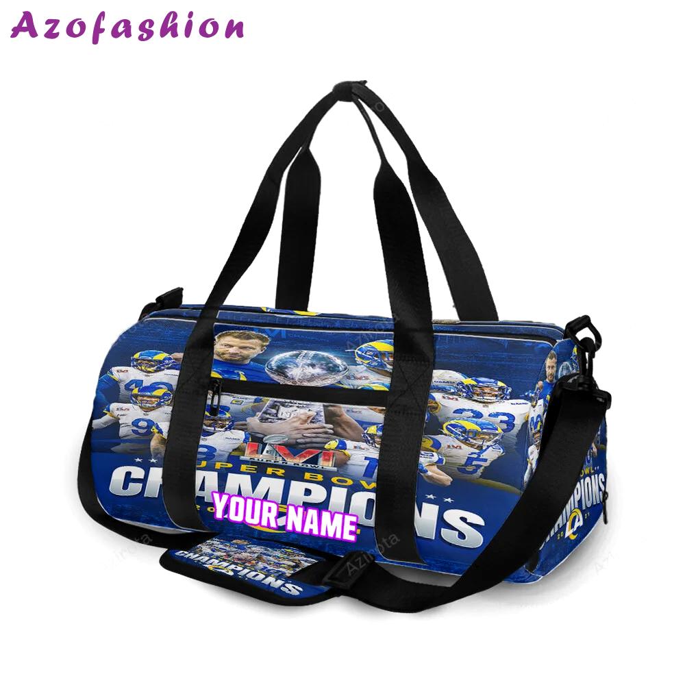Los angeles rams all players6 personalized name travel bag gym bag 1781 Travel Bag