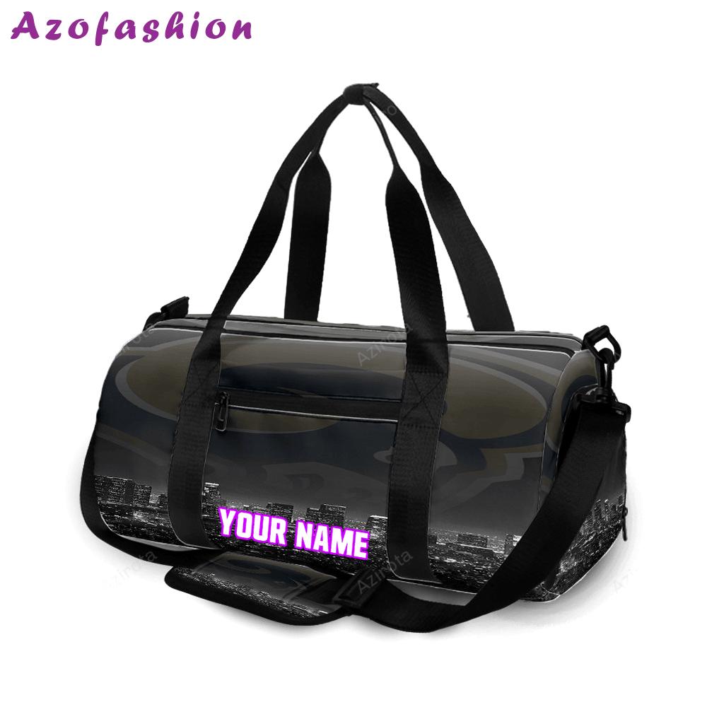 Los angeles rams city personalized name travel bag gym bag 904 Travel Bag