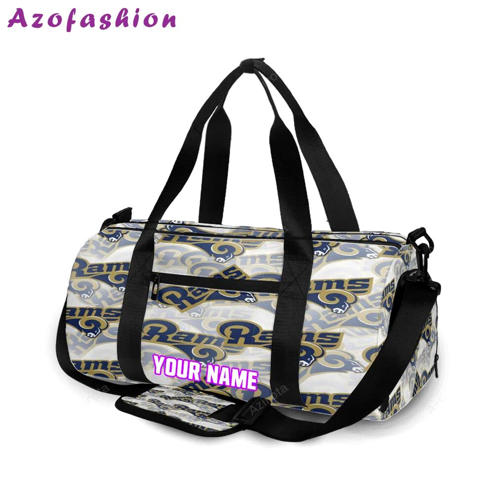 Los angeles rams3 personalized name travel bag gym bag 1961 Travel Bag