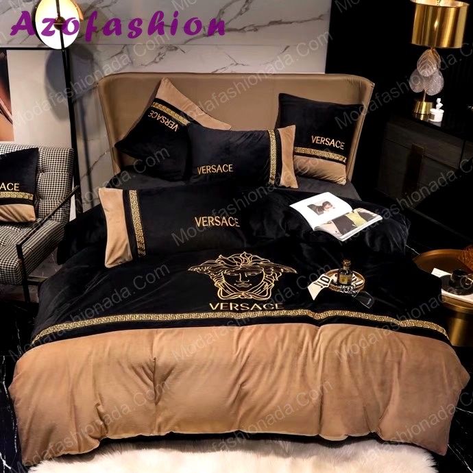 Luxury versace logo luxury brand model 25 bedding set home decoration Bedding Sets