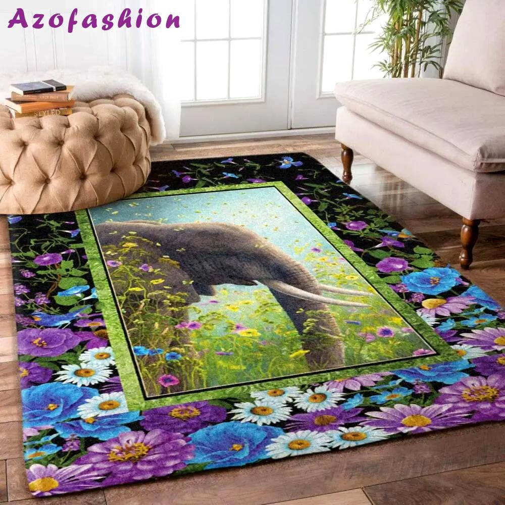 Mammoth blue dhcdhc ld2410 rug living room rug home decor Rectangle Rug