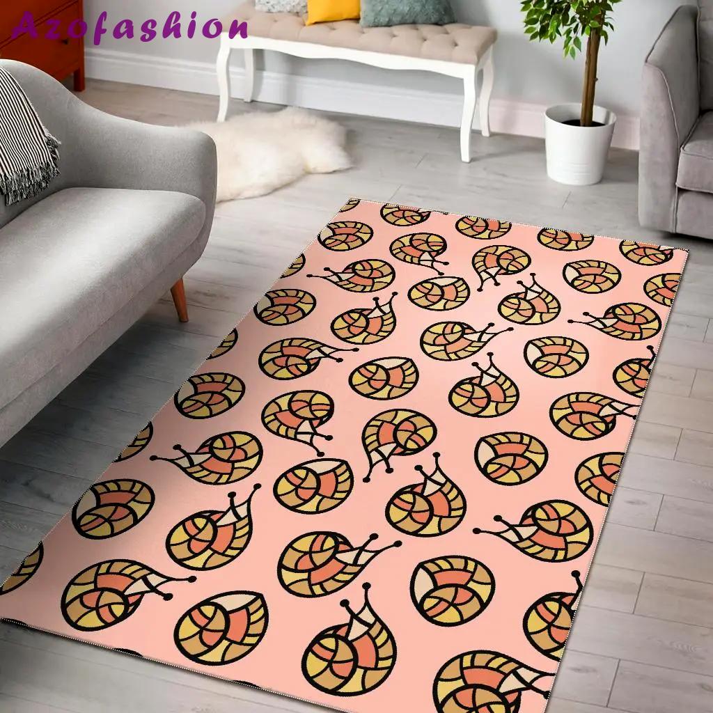 Mango pattern print area rug living room rug home decor Rectangle Rug