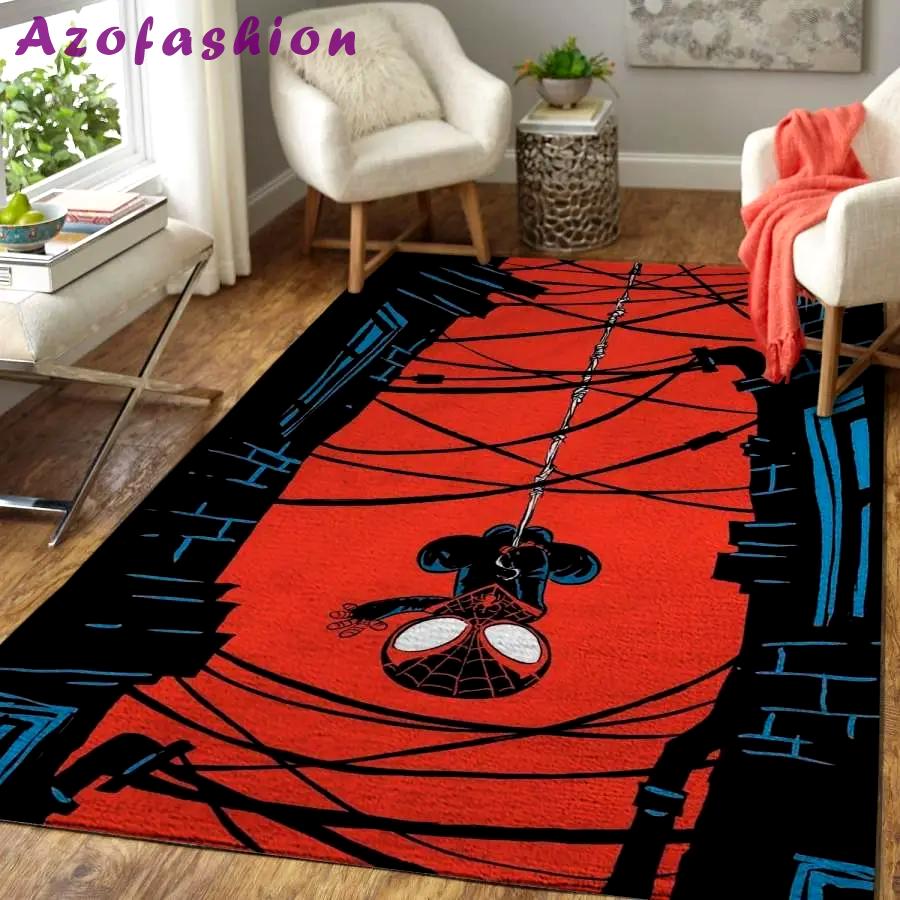 Marvel superhero spiderman area rug living room rug home decor movie ofd 03113 Rectangle Rug