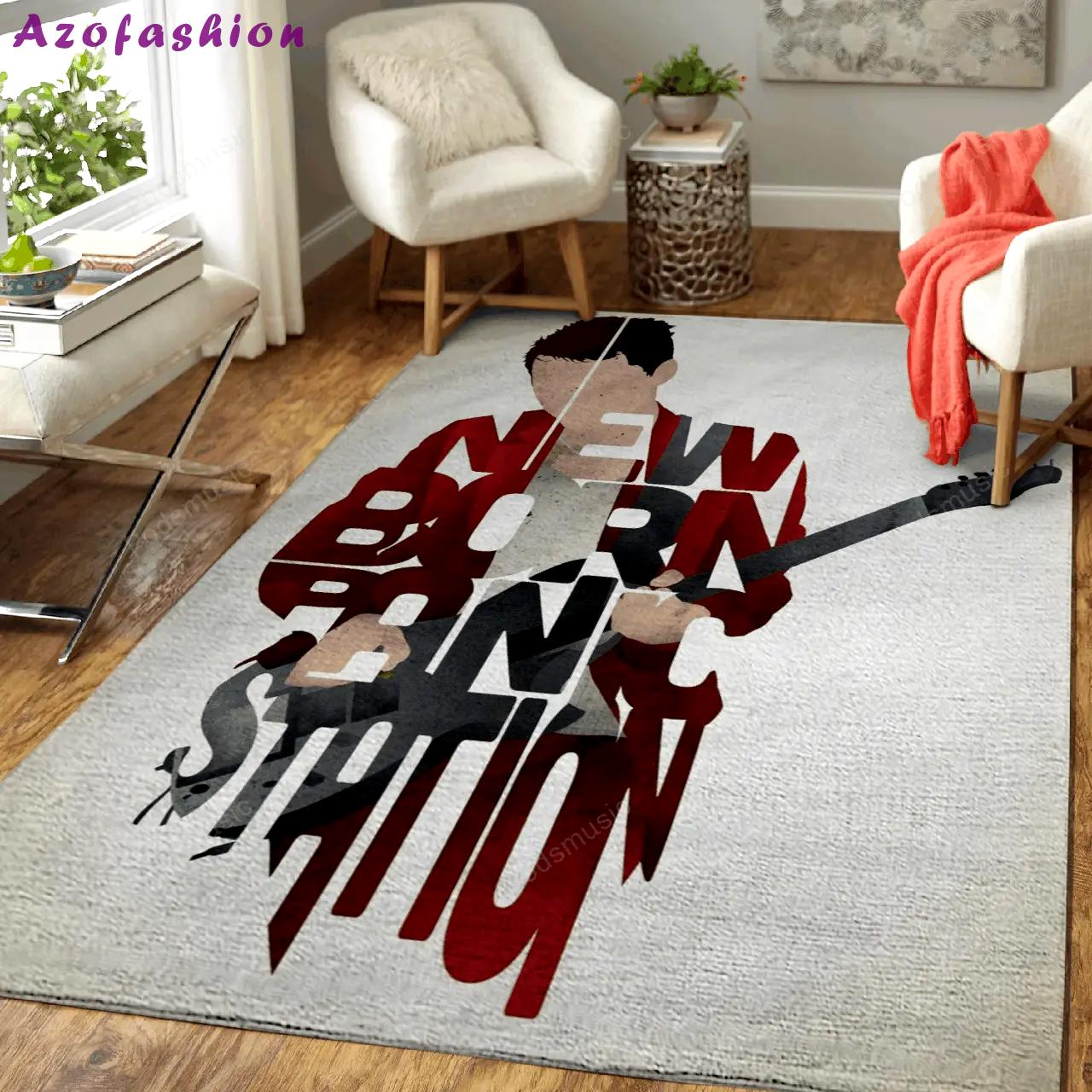 Matthew bellamy muse. music artwork art for fans area rug living room carpet rug regtangle carpet floor decor home decor Rectangle Rug
