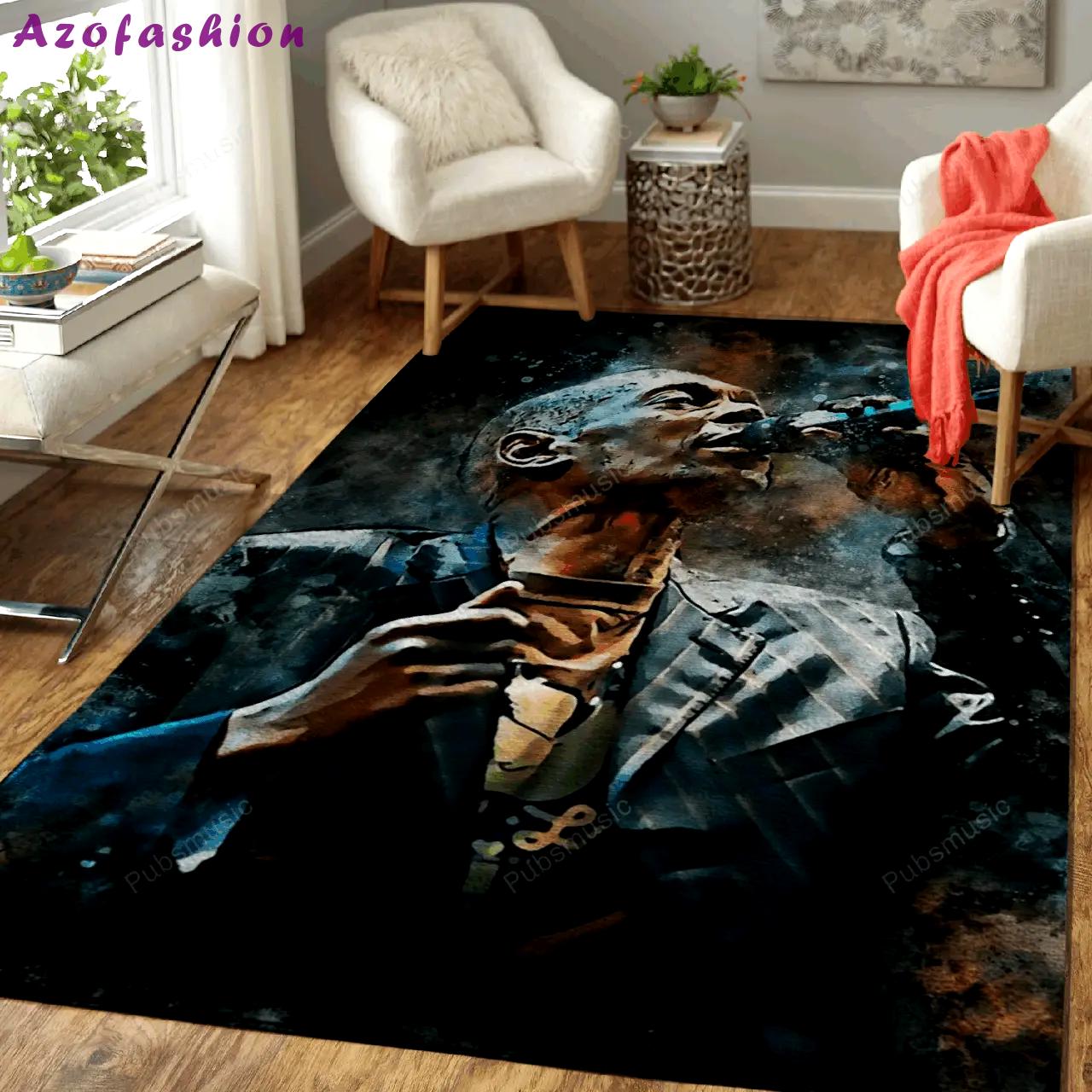 Maxi jazz rapper music world art for fans area rug living room carpet rug regtangle carpet floor decor home decor Rectangle Rug
