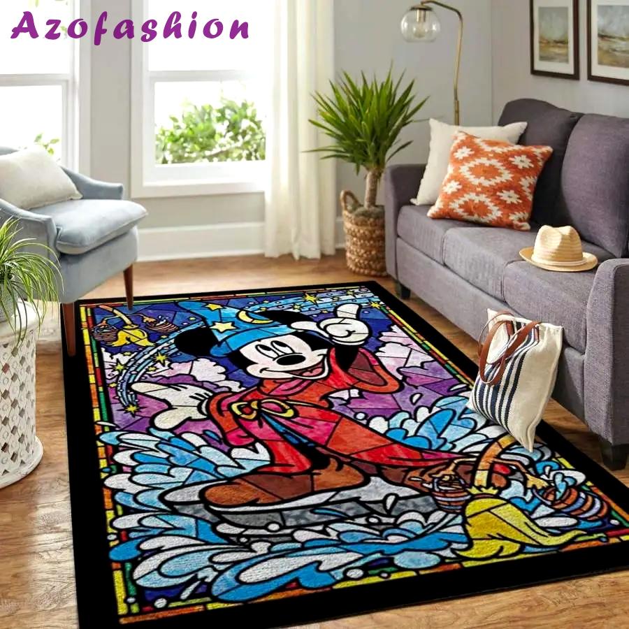 Mickey carpet floor area rug living room rug home decorhome decorbedroom living room decor Rectangle Rug