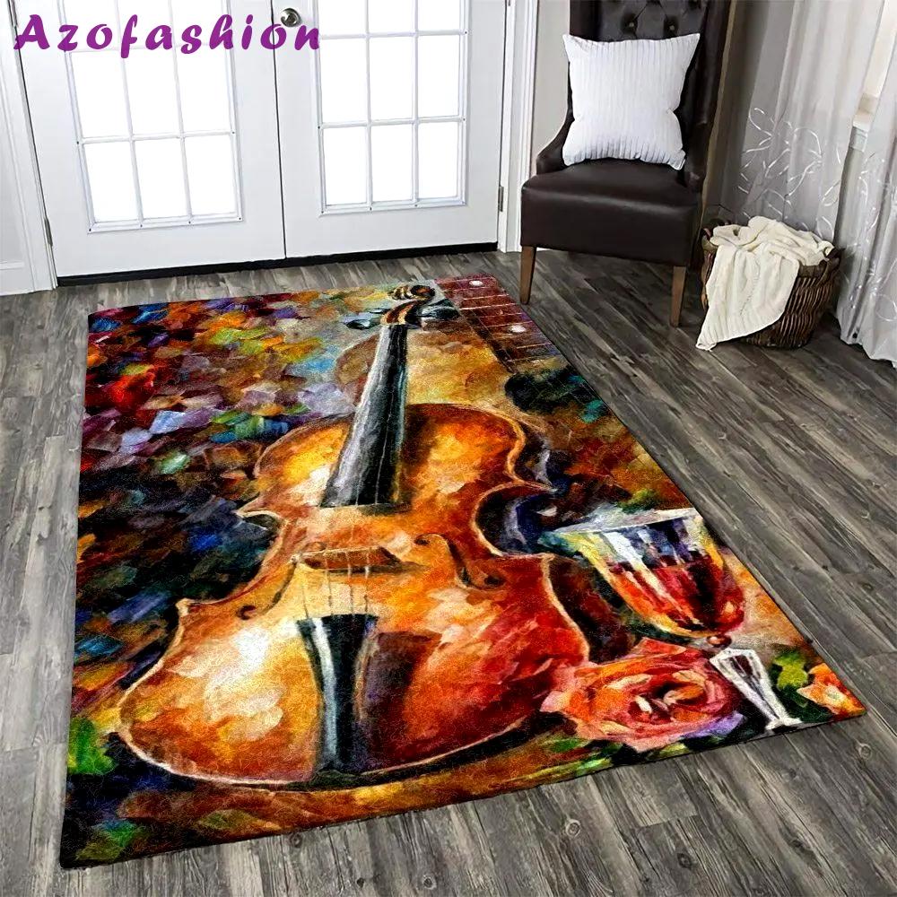 Music rug rcdd81f23687 area rug living room carpet rug regtangle carpet floor decor home decor Rectangle Rug