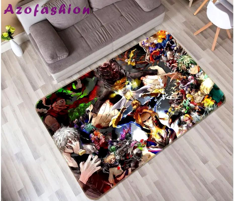 My hero academia anime 18 area rug living room and bed room rug rug regtangle carpet floor decor home decor Rectangle Rug