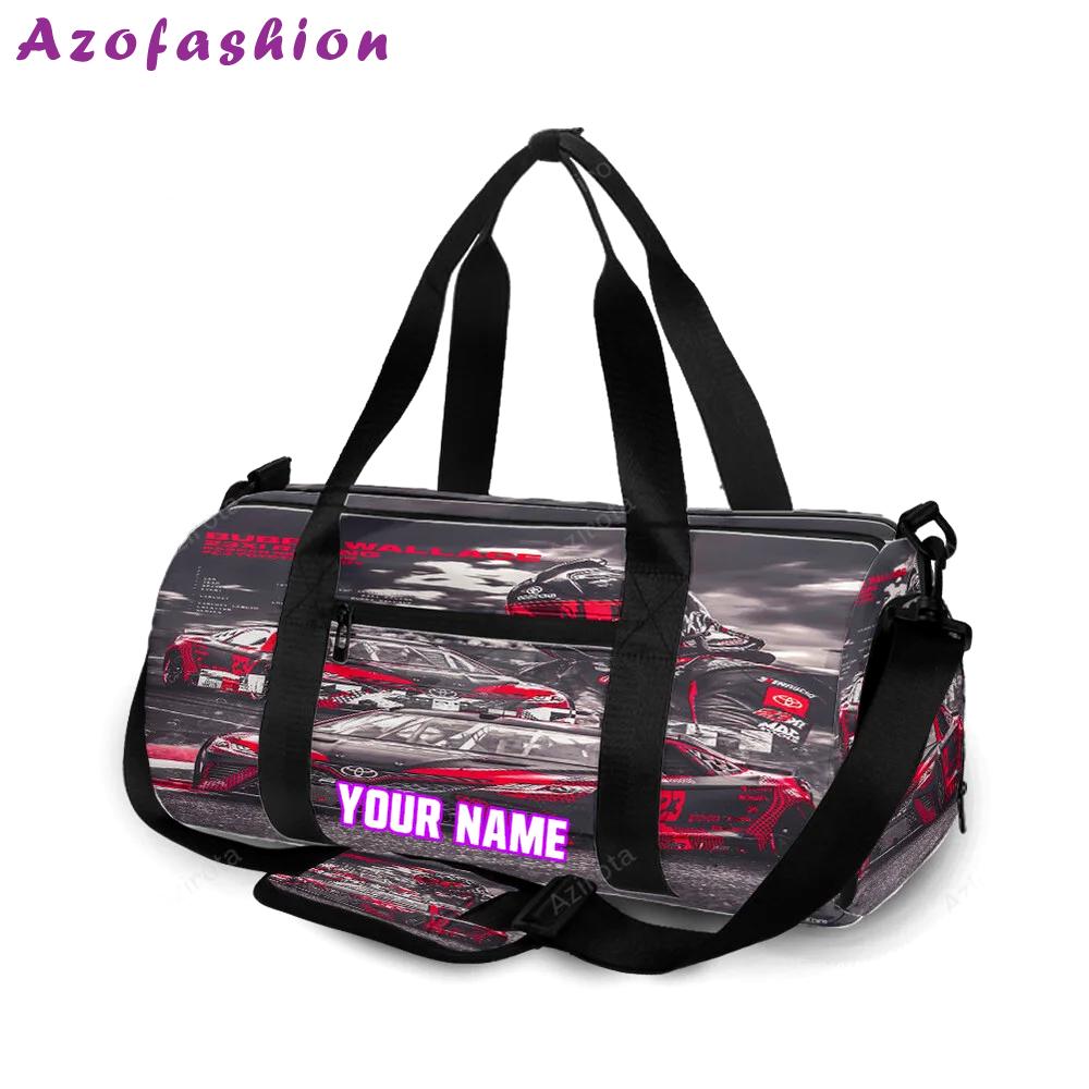 Nascar 23xi racing cars4 personalized name travel bag gym bag 608 Travel Bag