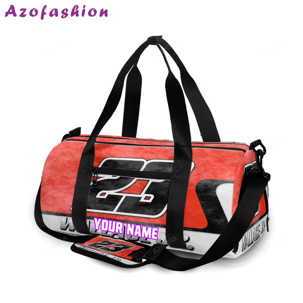 Nascar 23xi racing logo9 personalized name travel bag gym bag 21 Travel Bag