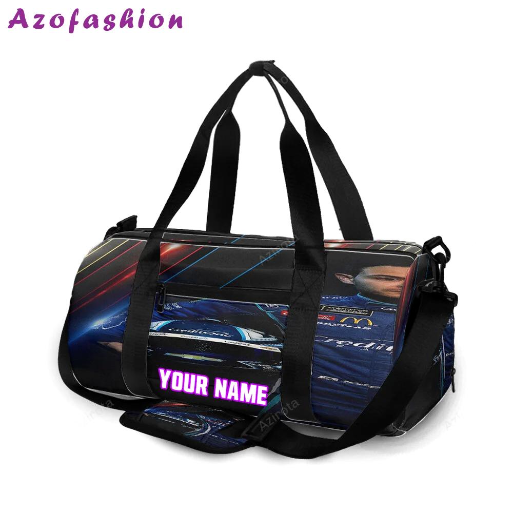 Nascar chip ganassi racing kyle larson1 personalized name travel bag gym bag 65 Travel Bag