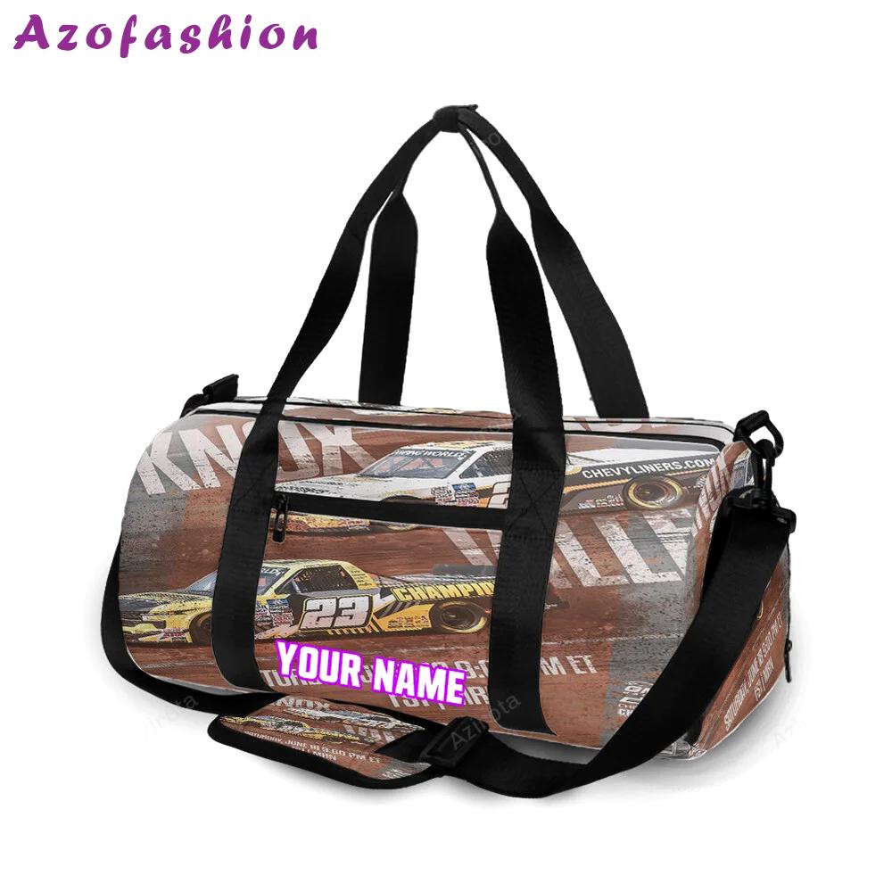 Nascar gms racing cars9 personalized name travel bag gym bag 620 Travel Bag