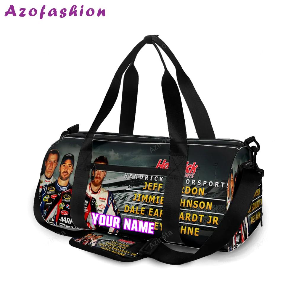 Nascar hendrick drivers2 personalized name travel bag gym bag 210 Travel Bag