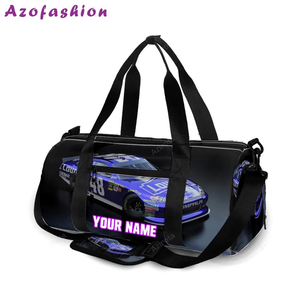 Nascar hendrick motorsports car18 personalized name travel bag gym bag 432 Travel Bag