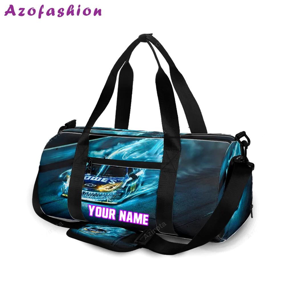 Nascar hendrick motorsports car21 personalized name travel bag gym bag 1778 Travel Bag