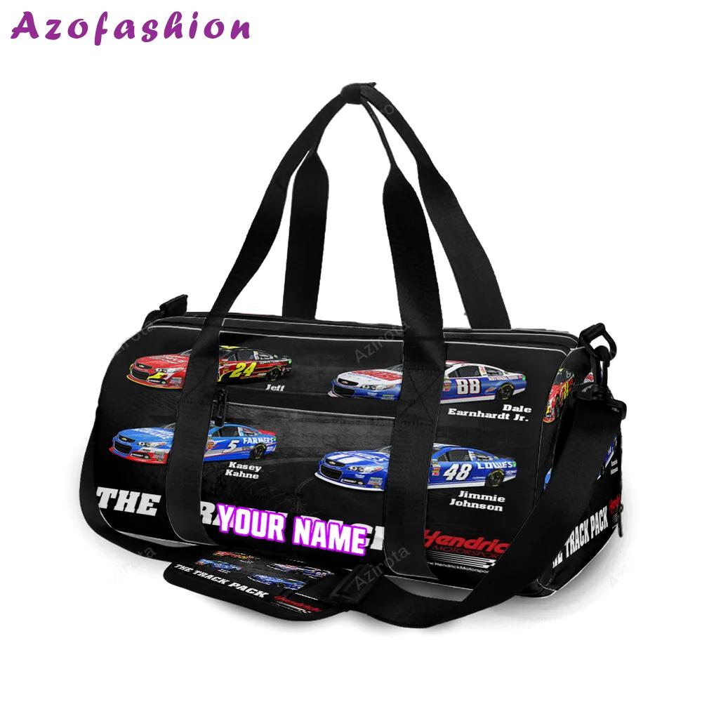 Nascar hendrick motorsports car5 personalized name travel bag gym bag 2056 Travel Bag
