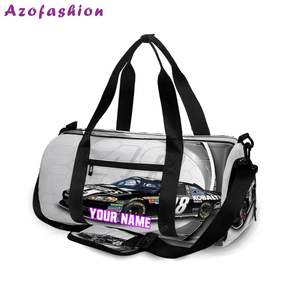 Nascar hendrick motorsports car9 personalized name travel bag gym bag 1846 Travel Bag