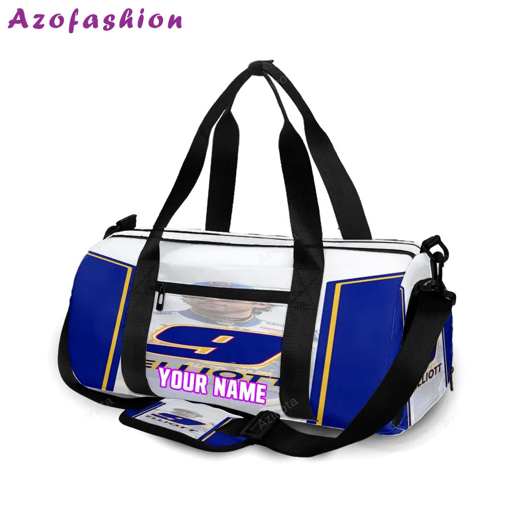 Nascar hendrick motorsports chase elliott9 personalized name travel bag gym bag 1599 Travel Bag