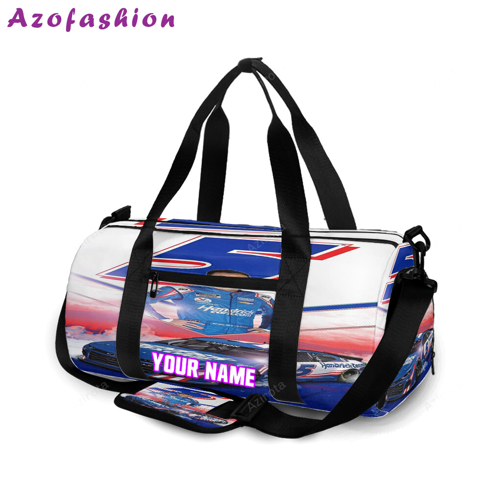 Nascar hendrick motorsports kyle larson4 personalized name travel bag gym bag 472 Travel Bag