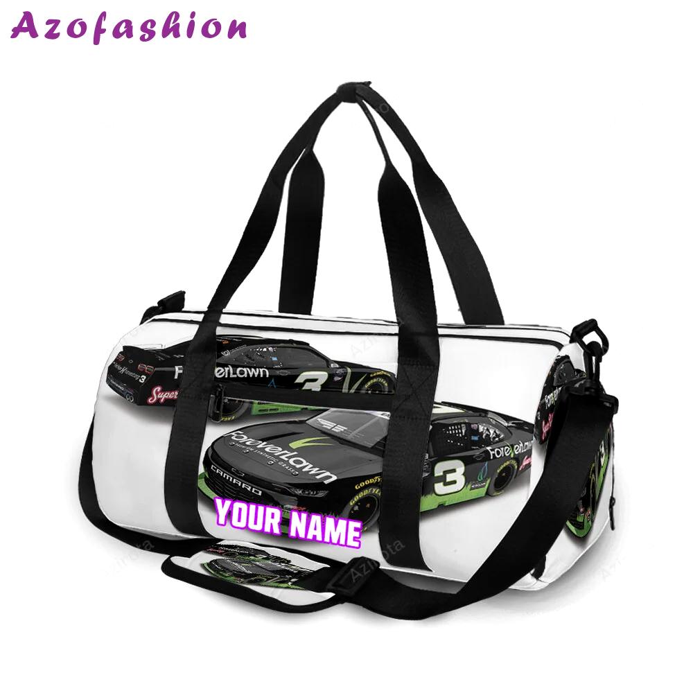 Nascar jd motorsport w gary keller car6 personalized name travel bag gym bag 1924 Travel Bag
