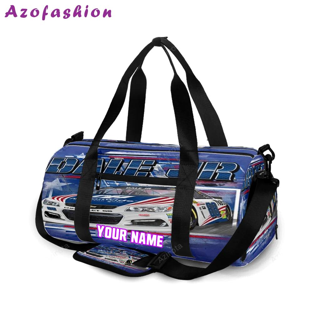 Nascar jr motorsports dale jr1 personalized name travel bag gym bag 10 Travel Bag