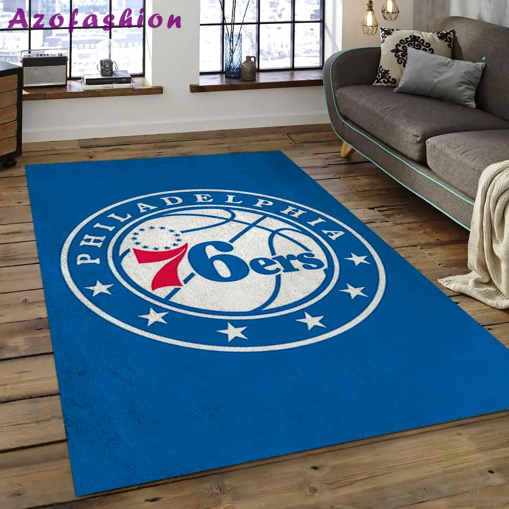 Nba charlotte hornets basketball legend team logo rectangle area ch13 Rectangle Rug