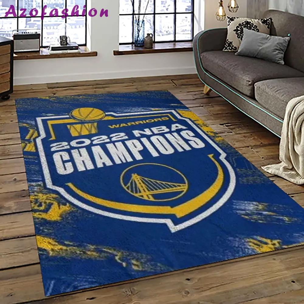 Nba golden state warriors basketball team logo sport carpet area rug home decor best gift for friends gsw61 Rectangle Rug