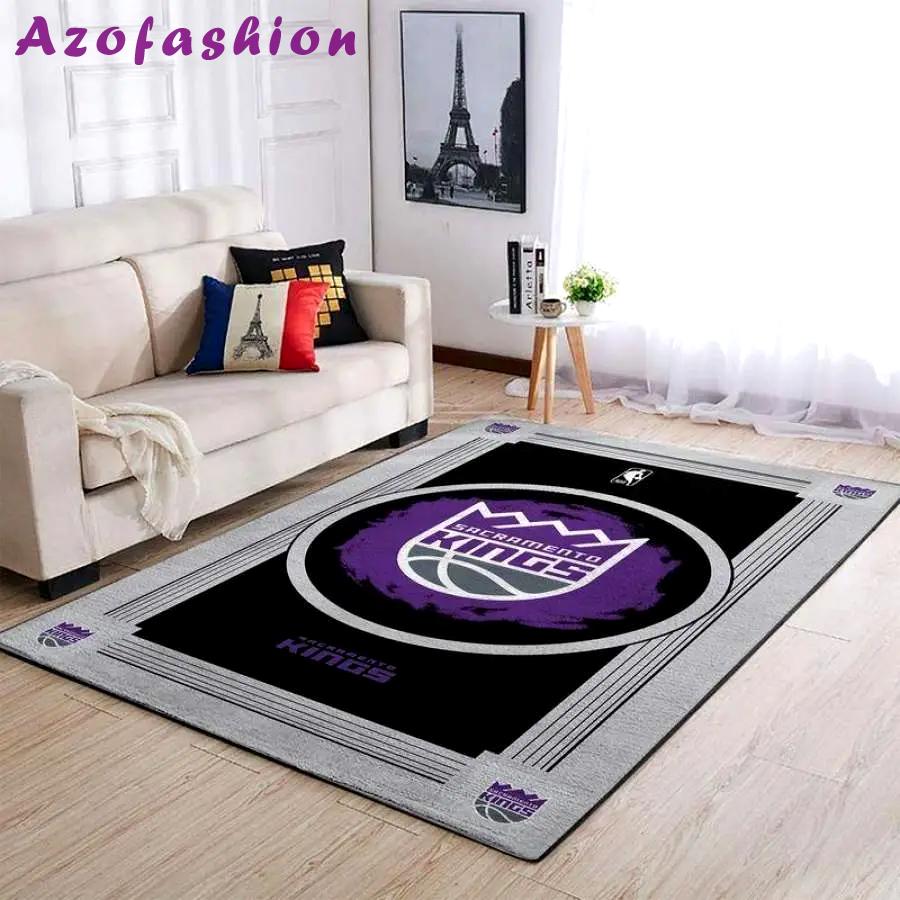 Nba sacramento kings basketball area rug living room rug home decor 1912216 Rectangle Rug