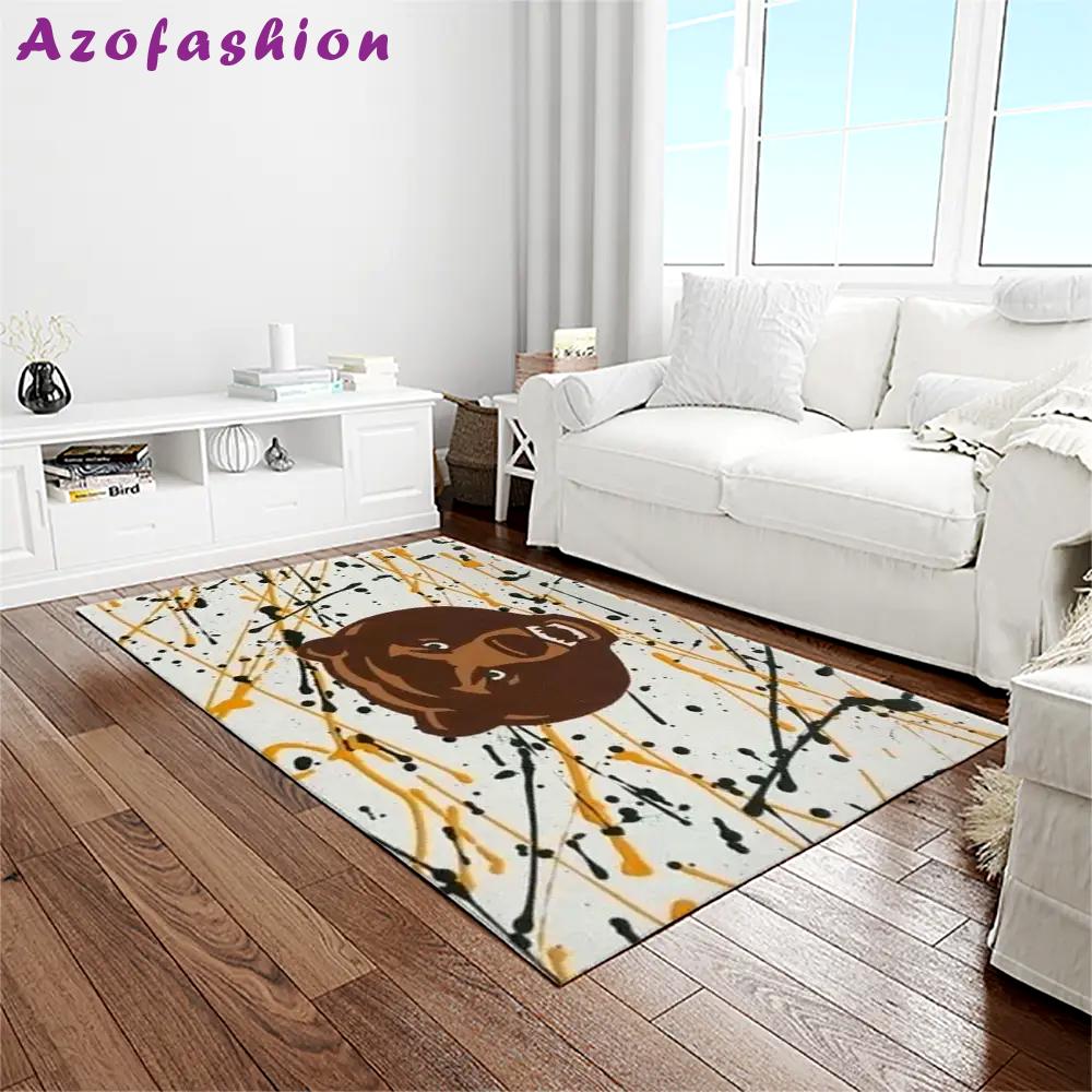 Ncaa baylor bears sport basketball and foolball team logo rectangle area rug bb23 Rectangle Rug