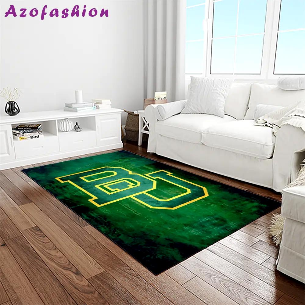 Ncaa baylor bears sport basketball and foolball team logo rectangle area rug bb31 Rectangle Rug