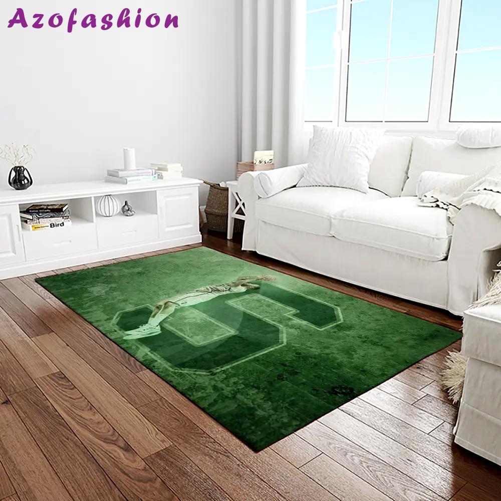 Ncaa michigan state spartans college sport basketball and foolball team logo rectangle area rug mss25 Rectangle Rug