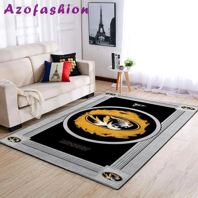 Ncaa missouri tigers area rug living room rug home decor 19122511 2 Rectangle Rug