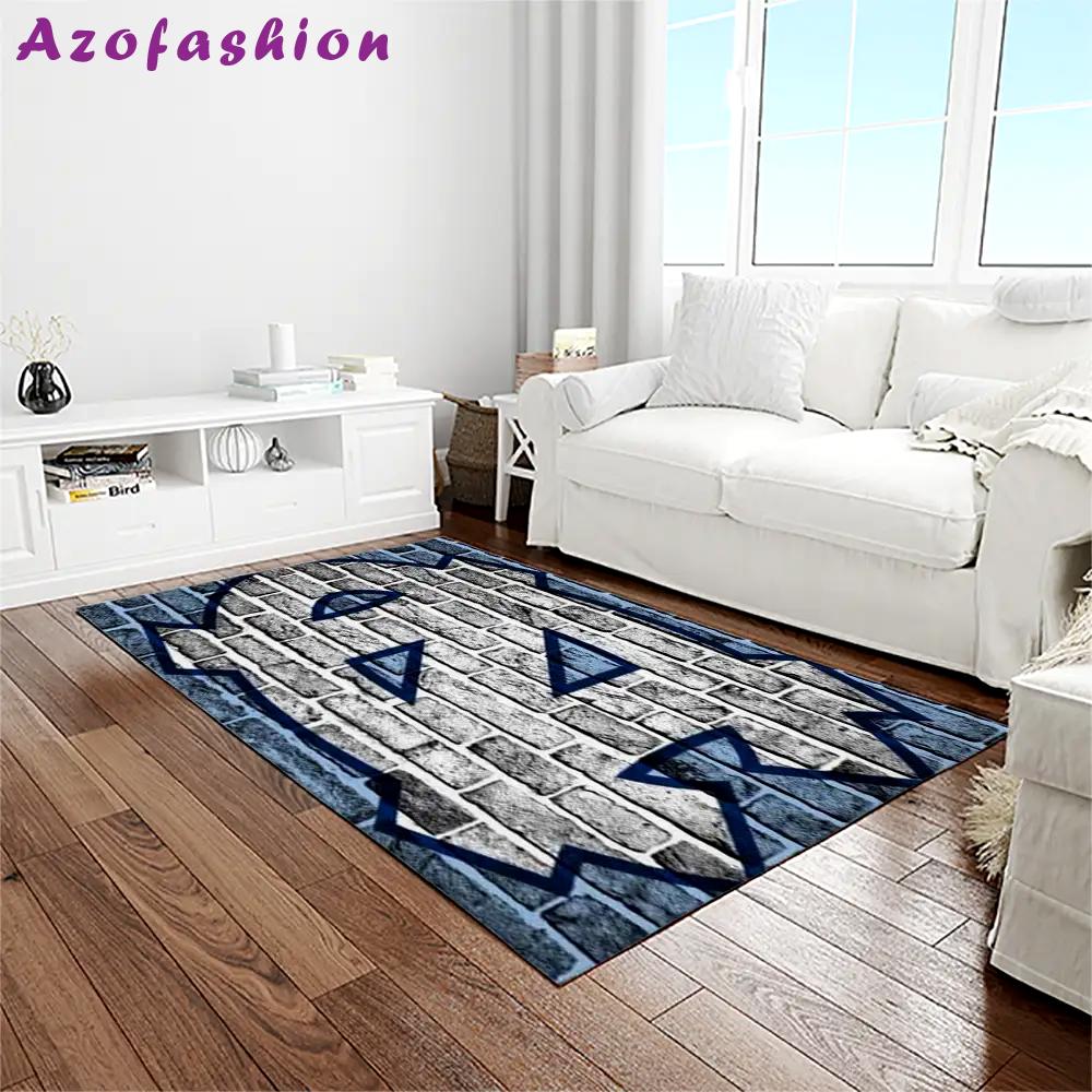 Ncaa north carolina tar heels college sport basketball and foolball team logo rectangle area rug ncth14 Rectangle Rug